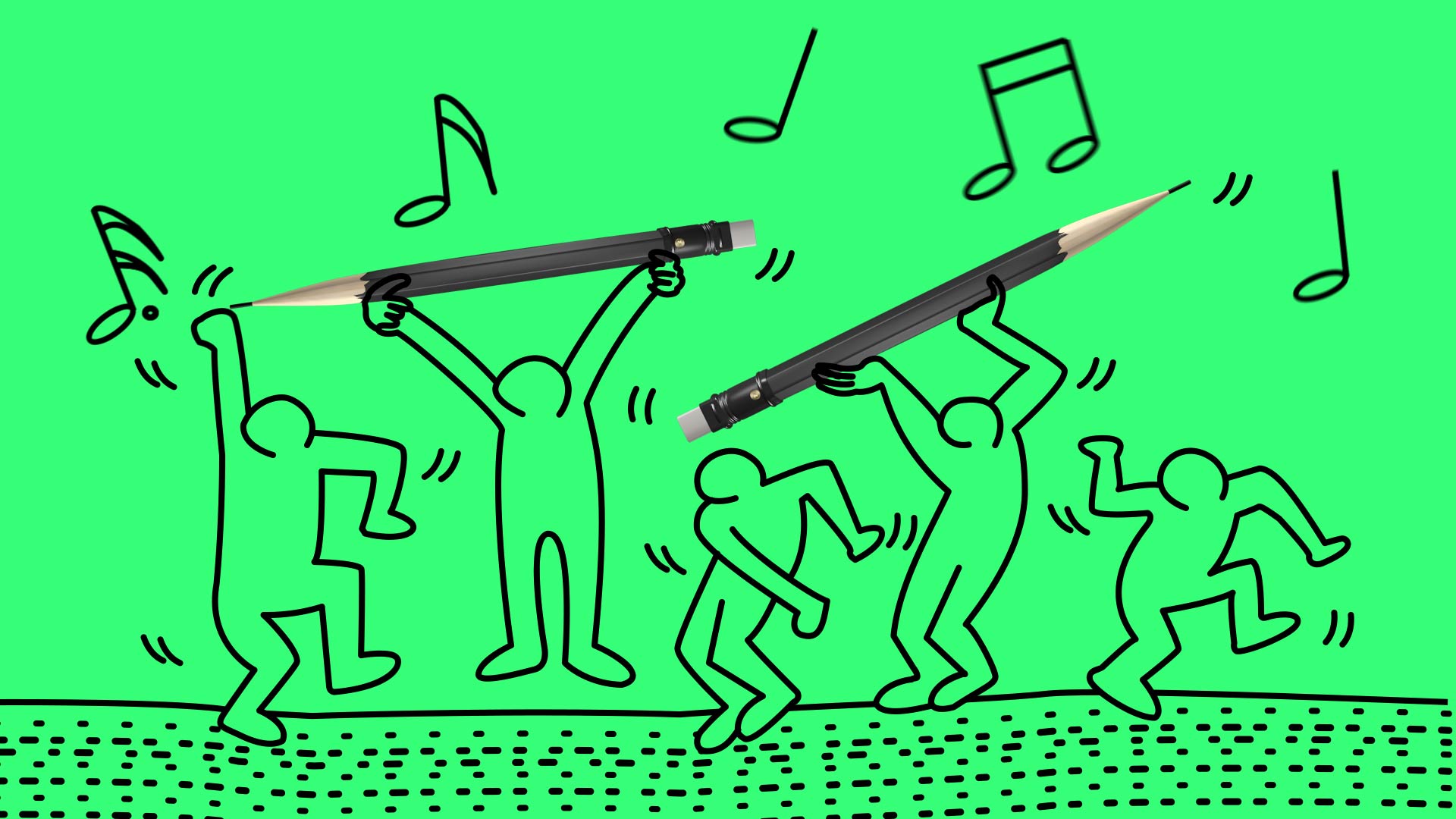 제품 홍보 | Grida 연필광고